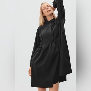 Everlane The Field Dress In Black Size M